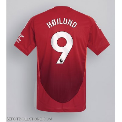 Manchester United Rasmus Hojlund #9 Replika Hemmatröja 2024-25 Kortärmad Manchester United Rasmus Hojlund #9 Replika Hemmatröja 2024-25 Kortärmad